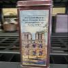 House coffee tin...Eiffel Tower, Notre Dame Cathedral view 1