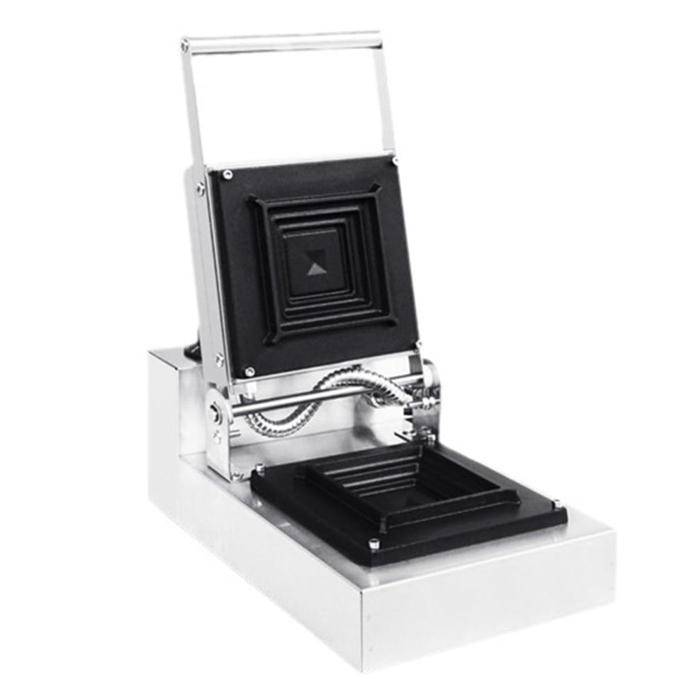 Commercial Electric Sandwich Maker Panini Press, with Non-stick Coating, Easy to Clean and Store, Alone Adjustable 50-300C Temperature for Cooking Breakfast, Grilled Cheese, Tuna Melts and Snacks