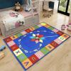 YJDRUG Children's Early Education Area Rugs,3x4ft, Multicolor Alphanumeric Area Rug, Play Area Non-Slip Boys Girls Kids Rugs for Kids Bedrooms, Toddler Classrooms and Baby Playrooms view 1