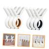 OFFSCH 6pcs Windproof Clothes Clamps for Quilts and Towels Clothespins and Non- Design for Outdoor Drying and Travel Use view 4