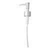 Dispenser Pump, Plastic Lotion Dispenser Pumps Head Replacement Spare for Soap Lotion Massage Oil(Matte Silver) view 1