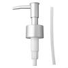 Dispenser Pump, Plastic Lotion Dispenser Pumps Head Replacement Spare for Soap Lotion Massage Oil(Matte Silver) view 3