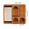 LLYLAFDC Bathroom Medicine Cabinet with Mirror, Bathroom Wood Wall CabinetFrontlit 3 Colors TemperatureWooden Bathroom Medicine Cabinet with Mirror and Lights view 2