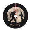 Funny Bigfoot Sasquatch Full Moon Christmas Tree Skirt 36 Inches Santa Snowflakes Ornaments Rustic Home Decorations New Year Holiday Party Farmhouse Decor Indoor Outdoor view 1