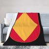 18 FA BDE Flash Throw Blanket for Couch 50"x40" Cozy Soft Sofa Chair Bed Throw Blankets Flannel Blanket view 2