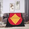 18 FA BDE Flash Throw Blanket for Couch 50"x40" Cozy Soft Sofa Chair Bed Throw Blankets Flannel Blanket view 4