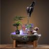 SENBAILU Tabletop Fountains Tabletop Fountain Circulating Water Fountain Home Chinese Fish Tank Ceramic Office Decoration Table Top Fountains Indoor view 4