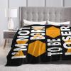 I'm Not Born Tobe Loser Throw Blanket for Couch 50"x40" Cozy Soft Sofa Chair Bed Throw Blankets Flannel Blanket view 3