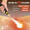 Moongiantgo Handheld Steam Cleaner, 2500W High Pressure Steamer for Cleaning, Portable Pressurized Cleaning Machine for Home Kitchen Car Detailing Grout Tile Bathroom with 1200ml Water Tank (White) view 2