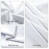 12 Pack White Table Cloth 60x126 Inch Rectangle Tablecloths for 8 Foot Rectangle Tables, Wrinkle Resistant Washable Polyester Fabric Rectangular Table Cover for Dining Banquet Wedding Party view 4