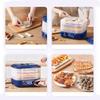 HomeLoft Basics Food Dehydrator Machine With Five Trays, Fruit Dryer Machine Adjustable Temperature For Home, Jerky, Candy & Snacks, Herbs, Beef, Vegetable(White) view 4