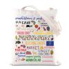 TGBJE Indiana State Vacation Tote Bag Hoosier State Gifts Indian Souvenir Gift Moving to Indiana Gift Indiana Lover Shopping Bag (Indiana tote) view 1
