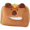 Capybara Tissue Box, Napkin Dispenser, Decorative Tissue Holder, Tissue Box for Living Room, Desk, Bedroom, Home, Car, Table view 1