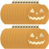 Haiyou 20pcs Halloween Pumpkin Shape Napkins Stamping Shaped Party Decoration Paper Placemats 25 * 25cm view 1