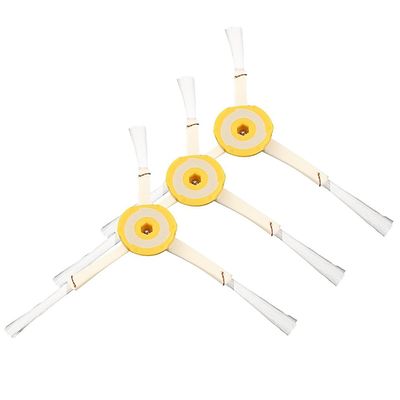 CTWHA 3PCS Sweeping Robot Spare Part for Triangle Side Brush with Screw 700 Series 760 770 780 Screw into Side Brush Side Brush Vacuum Cleaner Replacement Side Brush Part