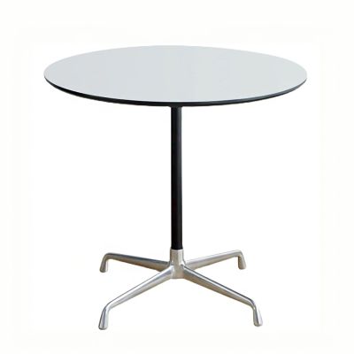 DXYDZSWD Round Coffee Table, Nordic Ins Negotiation Table, for Leisure Display Bar, Reception Desk, Coffee Shop, Milk Tea Shop Dining Table (H75cm)(80cm)