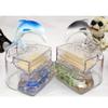 MAKEJ Toothpick Holder Cute Cartoon Dolphin Toothpick Box Transparent Mediterranean Toothpick Holder(Black-JoJo's Bizarre Adventure1) view 4