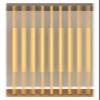 Commercial Wall Partition Post Room Divider, Office Porch Bedroom Coffee Shop Entrance Ceiling to Floor Decorative Grille Pillar with Adjustable Feet, 9 Pack Privacy Screens Columnar, 6ft 7ft 8ft 9ft view 1