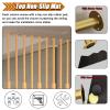 Commercial Wall Partition Post Room Divider, Office Porch Bedroom Coffee Shop Entrance Ceiling to Floor Decorative Grille Pillar with Adjustable Feet, 9 Pack Privacy Screens Columnar, 6ft 7ft 8ft 9ft view 3