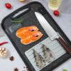 2 in 1 Defrosting Tray for Frozen Meat, Cutting Board, Thawing Tray for Frozen Meat, Non Slip, PP Material, Easy to, Large Flat for Thawing Multiple Items (M) view 4
