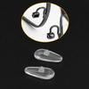 LenzProse 6 Pairs Replacement Nose Pads for Oakley Conductor 6 OO4106/Conductor 8 OO4107/Conductor OX3186/Gauge 3.2 Blade OX5128/Gauge 5.1 OX5125, Soft Nose Pieces Guard Replacement view 2