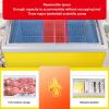 Chest Freezer Basket, Deep Adjustable Storage Organizer Bin Large Storage Refrigerator Expandable Divider Stackable Chest Freezer Organizer with Handle for Kitchen (White) view 3