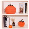 Halloween Pumpkin Basket with Lid, 2024 New Halloween Pumpkin Treat Buckets Gift Basket, Halloween Christmas Decor Woven Baskets, Storage Basket for Organizing Candy Snacks Toys (B-Large) view 4