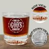 American Flag Whiskey Glasses - Flag Bottom 12oz Bourbon Glass, Whiskey Gifts For Men Dad, Memorial Day Patriotic decorations, Fathers Day, Retirement, Birthday (Glass-Gods Country, Whiskey) view 4