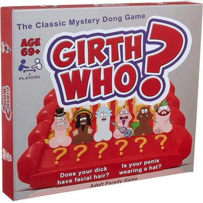 Girth Who? Adult Guessing Game | Custom Parody Board Game for Bachelorette Parties, Girls Night, Bridal Shower
