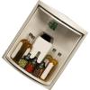 aqxreight 360 Degree Rotating Multi Functional Countertop Corner Organizer Kitchen Counter Storage Shelf White view 4