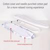 CHEMYO 4.5" X 20.5" Mini Ironing Board Cover with Cotton Pad, Table Top Ironing Cover, Sleeve Ironing Board Covers(White Blue) view 3