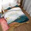 OAFUUU Luxury 3D Bedding Set Blue Abstract Waves Double Duvet Cover Set Bed Linen Comfortable Quilt Cover Bed 220x240cm(87x94in) Threepieceset view 4