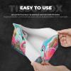 Tissue Box Cover PU Leather Rectangular Tissue Box Flamingo Bird Tissue Holder Napkin Dispenser Decorative Tissue Box Holder Paper Holder for Bathroom Office 7.9" L x 4.9" W x 4.5" H view 3