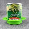 2 Pack - Can, Tuna, Colander Strainer, Food Grade Plastic, BPA-Free, Unibody Design, Dishwasher Safe, Fits Standard Size Cans view 4