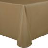 Ultimate Textile 60 x 102 in Oval Tablecloth Polyester Linen - Machine Washable Stain & Wrinkle Resistant Seamless Design for Dining Events - Cafe, 2 Pack view 1