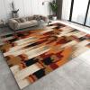 2x4 Runner Rug Retro Traditional African Geometric Rugs for Entryway, Fashion Brick Stripes Washable Kitchen Rugs Soft Non Slip Anti Fatigue for Sink Laundry Indoor Hallways view 1