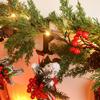 Guojanfon 3 Pack Christmas Stockings Holder Hanger,Metal Hooks for Hanging Christmas Stockings,Stocking Holders for Mantle for ChristmasDecorations view 4
