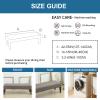 NLANSHAN Stretch Spandex Bench Seat Cushion Slipcovers Dining Bench Cover Rectangular Piano Bench Slipcover Stretch Bench Seat Furniture Protector for Living Room Kitchen Bedroom(25#) view 3