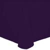 Ultimate Textile -10 Pack- Cotton-Feel 90 x 132-Inch Rectangular Fine Dining Tablecloth, Purple view 1