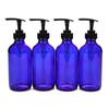 XDMINGY Vanity Bathroom Decor, Set of 4 Soap Dispenser for Bathroom Kitchen Countertop Shower Dispensers Lotion Dispensers Set Housewarming Gift(Blue) view 1