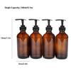 XDMINGY Vanity Bathroom Decor, Set of 4 Soap Dispenser for Bathroom Kitchen Countertop Shower Dispensers Lotion Dispensers Set Housewarming Gift(Blue) view 2