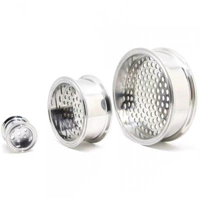 LPTBDTT Sanitary clamp 2.5'' 63mm OD77.5mm Tri Clamp Stainless Steel 304 Filter Plate for Homebrew,Distillation Accessories Home Brewing