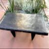 40 Senufo Bench Coffee Table, African Vintage Senufo Authentic Bench, Boho Farmhouse Table, Rustic Wooden Coffee Table, Bench Naga Table-G view 1