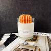 Succulent Candle, Handmade Organic Soy Wax Scented Candle, Cactus Candle, Birthday Gift, Housewarming Gift, Thank You Gift, Cactus Decor 6 oz (Orange) view 1
