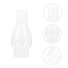SOESFOUFU 3pcs Oil Lamp Chimney Replacement Glass Chimney for Vintage Lamps Windproof Shade view 3