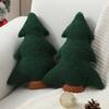 Allorry Christmas Pillows,Christmas Tree Pillow Set of 2 Cute Xmas Tree Shaped Plush Pillow Stuffed Christmas Decor for Party Home Sofa Cushion Bed Decorations(12.2 Inch) WL-006B view 1