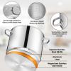 20 Qt Large Stock Pot, E-far Stainless Steel Stockpot with Lid for Boiling Cooking Soup Stew Canning, Heavy Duty Tri-Ply Bottom Works w/Induction, Commercial Grade & Dishwasher Safe view 3