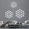 SIGNLEADER Metal Wall Clock Silent Battery Operated, 11 Pointed Star Wall Sculpture Clock Hangings Home Decoration for Living Room, Bedroom, Kitchen, Bathroom - 24" White view 4