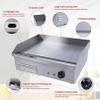 Dntum 28" Electric Tabletop Flat Top Teppanyaki Grill, 4400W Stainless Steel Countertop Griddle for BBQ Teppanyaki Cooking, Adjustable Temperature from 50c to 300c view 3