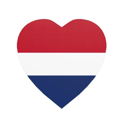 Dutch Flag Round Magnetic Fridge Magnets for A Vibrant Kitchen: Durable with Enduring Magnetism